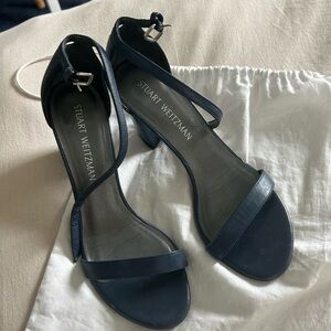 Navy Stuart Weitzman heels